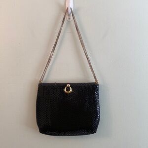 Whiting& Davi black evening bag
